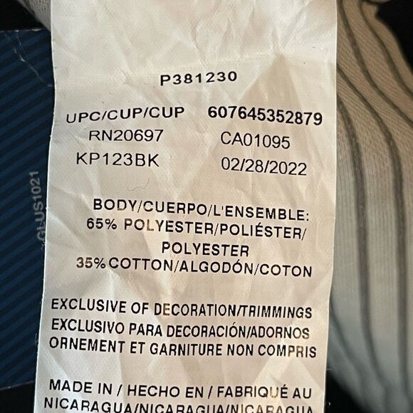 NWT Dickies black flat front classic pants Size 16 - Picture 8 of 8